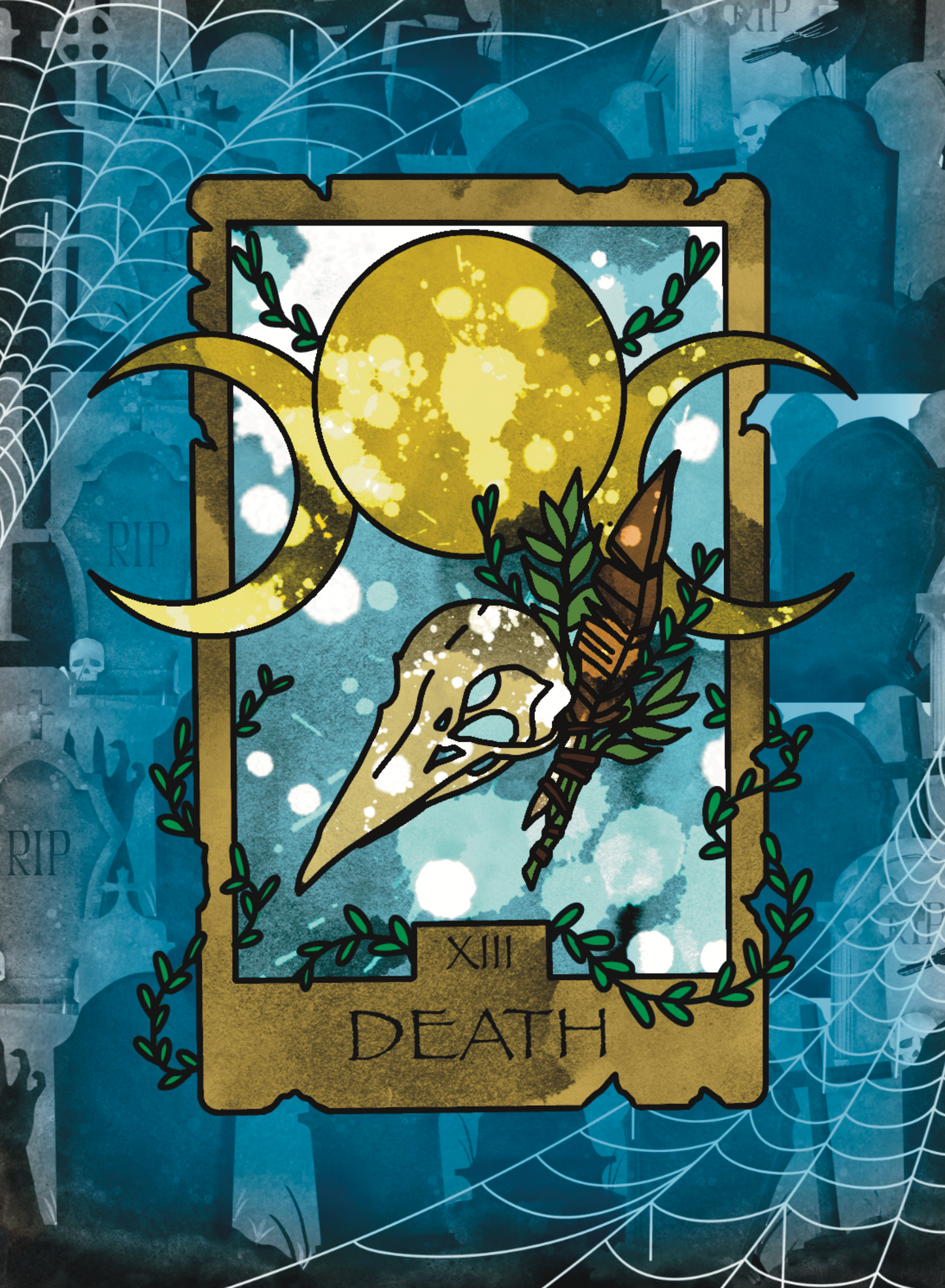 Death Tarot Sticker