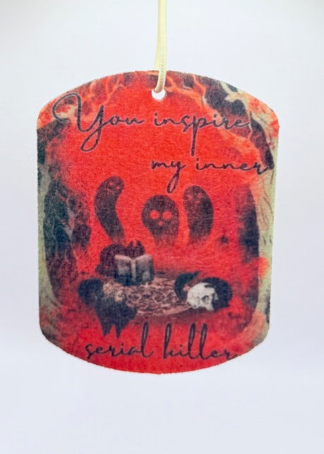 Serial Killer Reusable Air Freshener