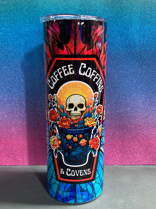 Coffee Coffins & Covens Tumbler