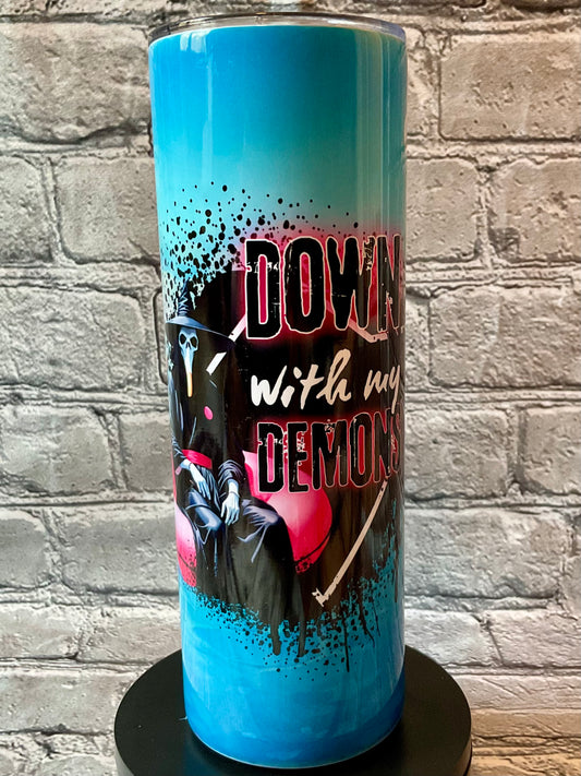 Down with my Demons Tumblers