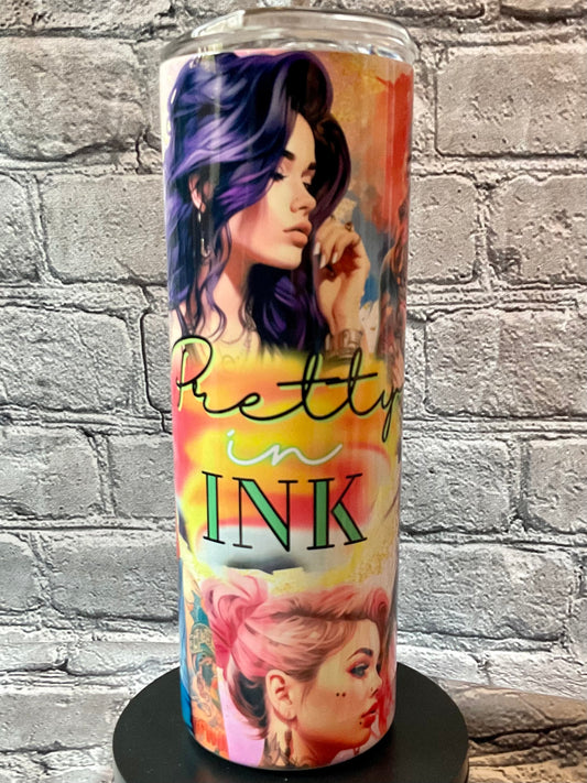 Pretty in Ink Tumbler