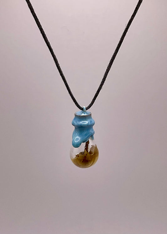 Water Grounding Spell Necklace