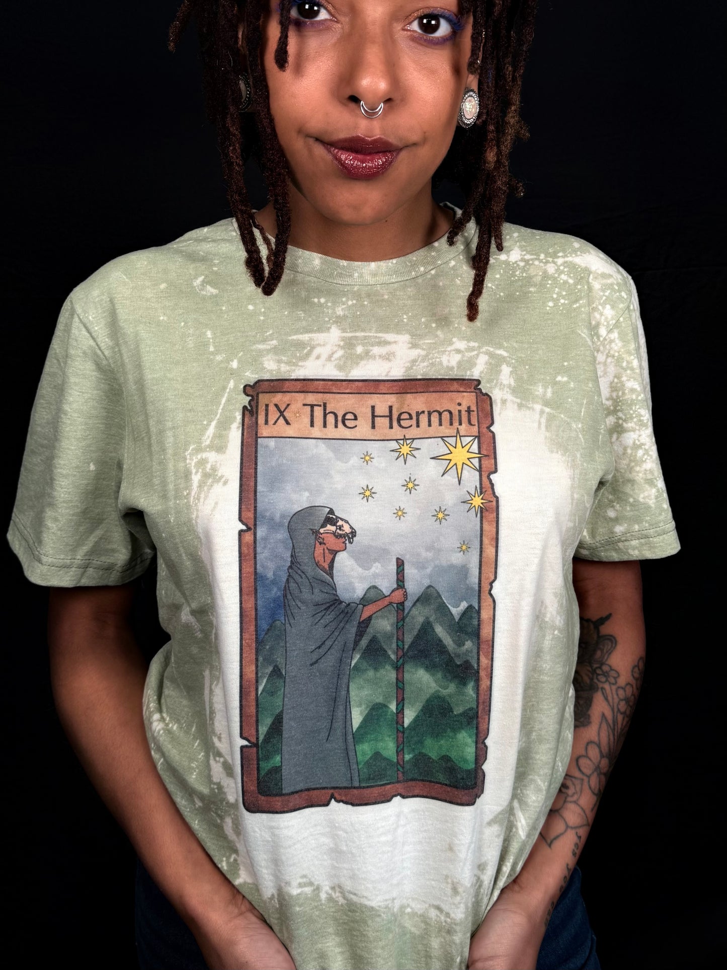 The Hermit Tarot Card Shirt