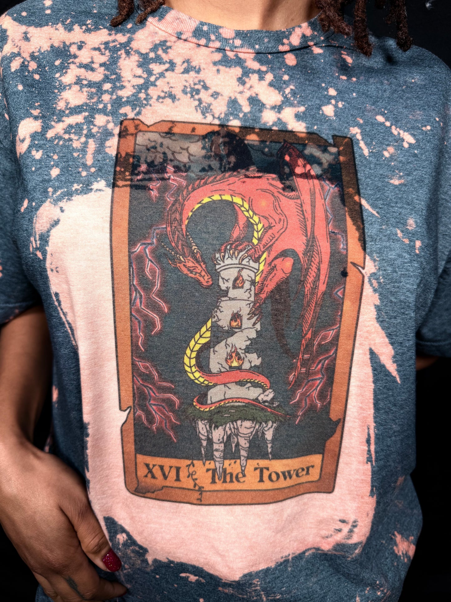 The Tower Tarot Card Shirt