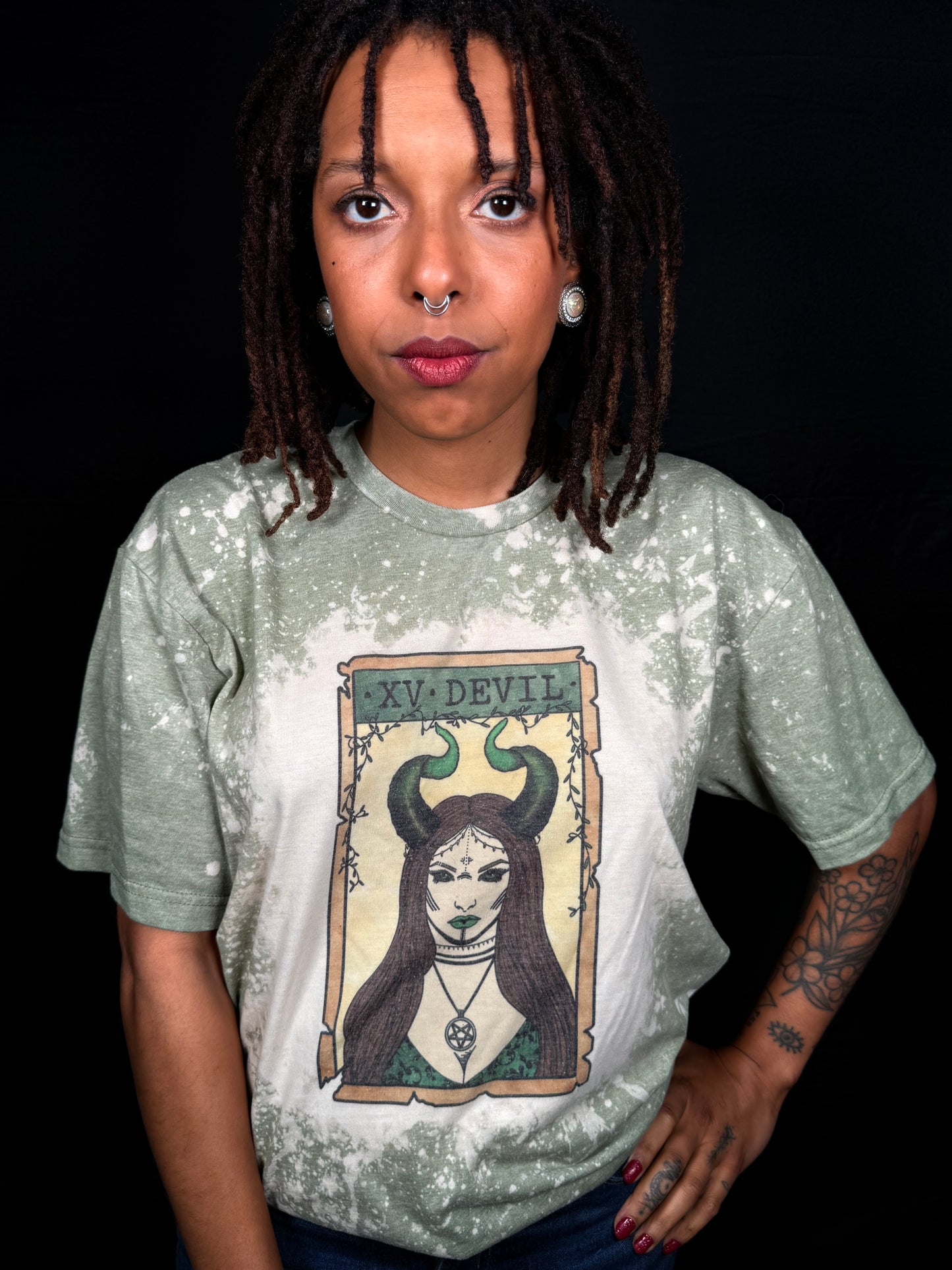 Devil Tarot Card Shirt