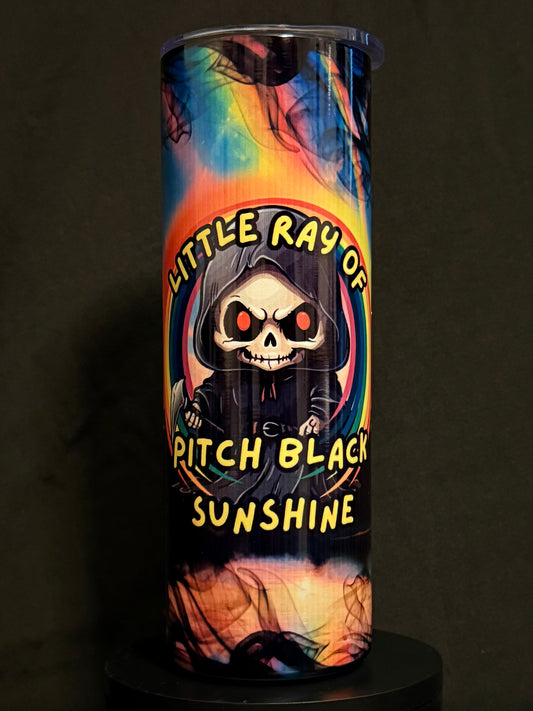 Pitch Black Sunshine Tumbler