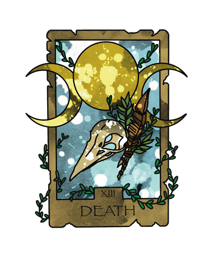 Death Tarot Card Shirt