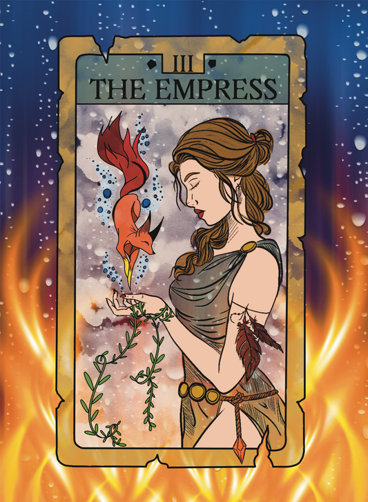 The Empress Tarot Card Sticker