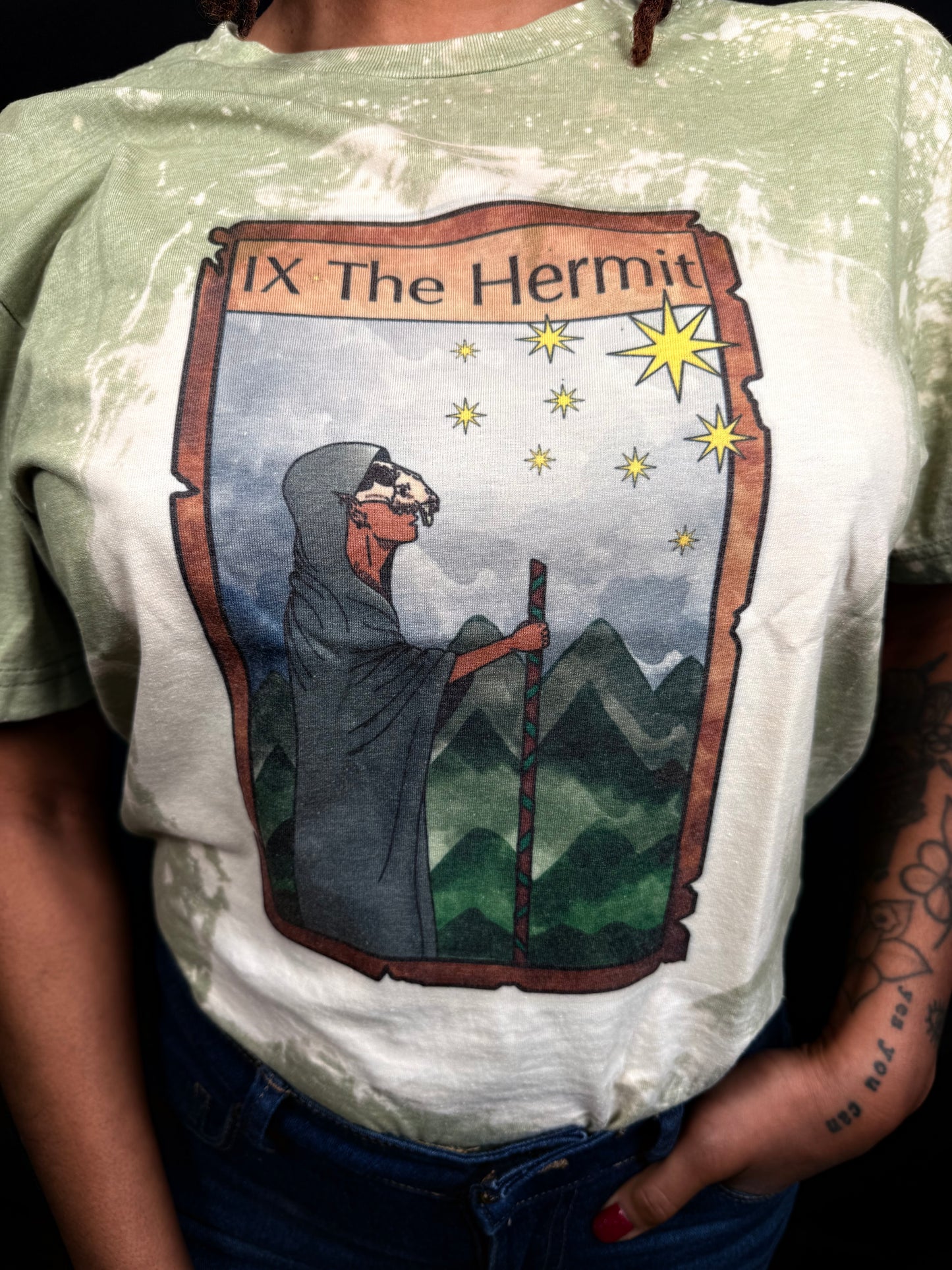 The Hermit Tarot Card Shirt