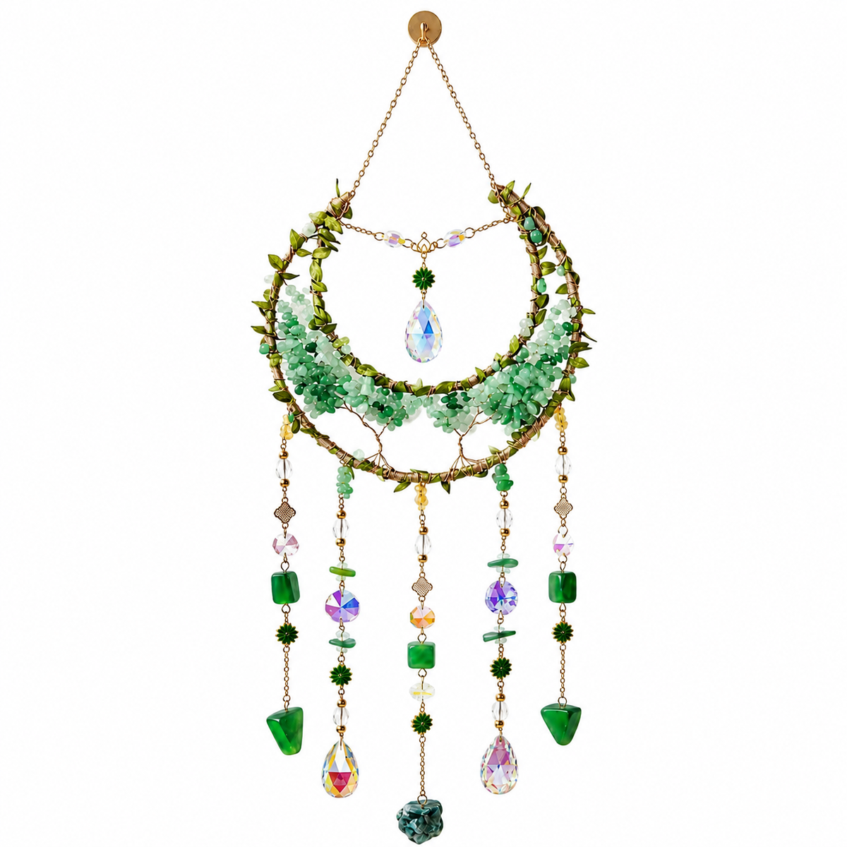 Moonlit Crystal Sun Catcher