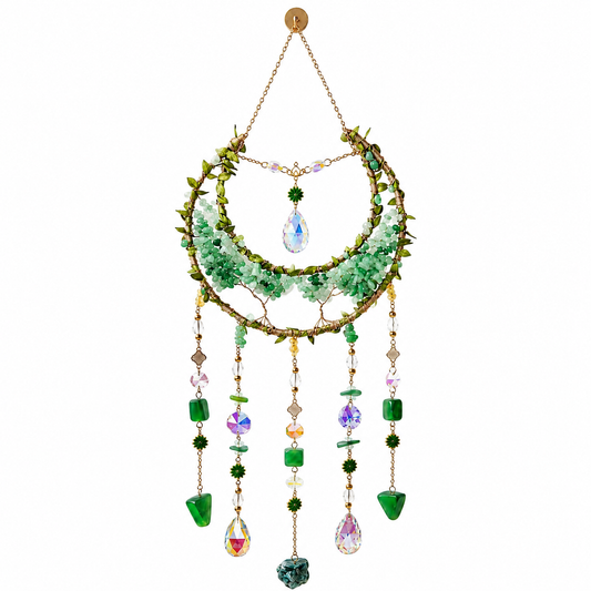 Moonlit Crystal Sun Catcher