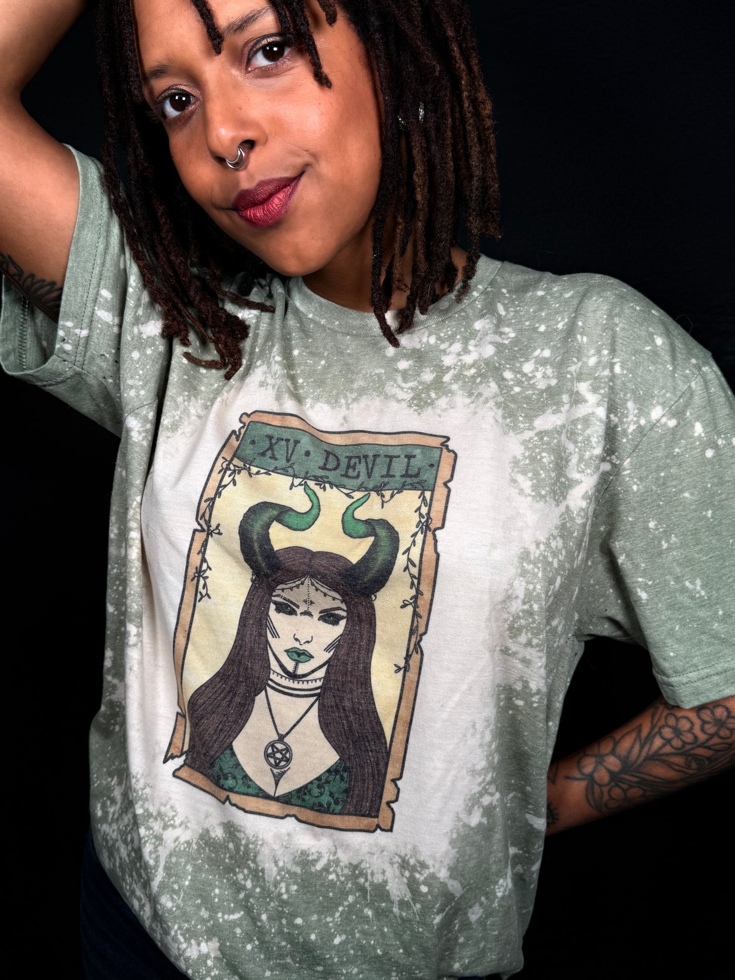 Devil Tarot Card Shirt
