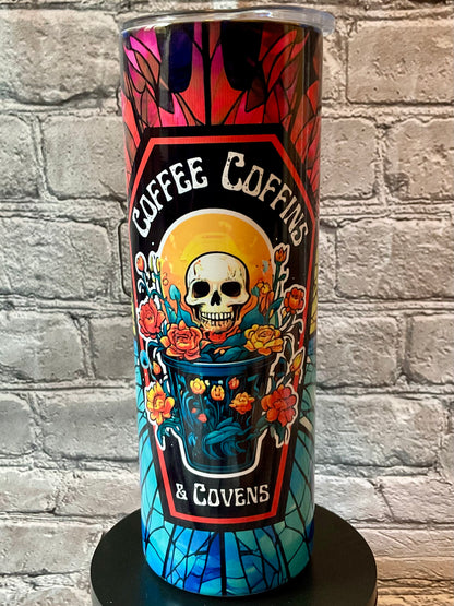 Coffee Coffins & Covens Tumbler