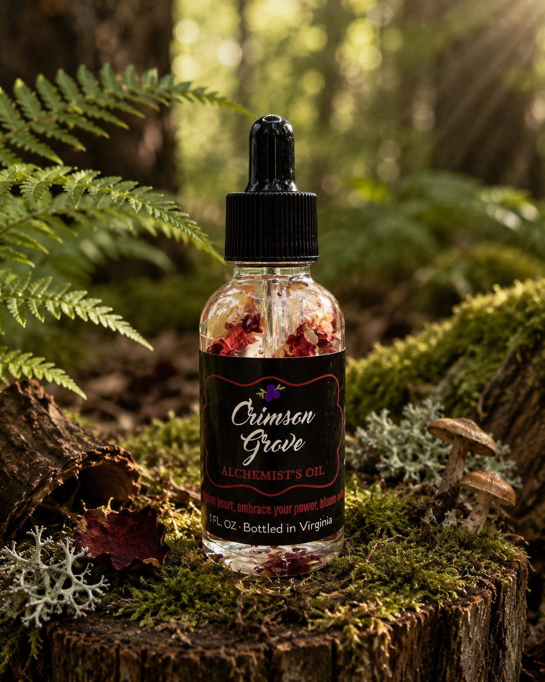 Crimson Grove Alchemist's Oil