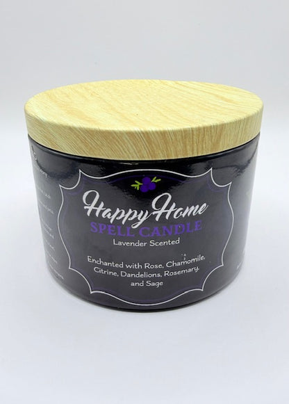 Happy Home Spell Candle | Large