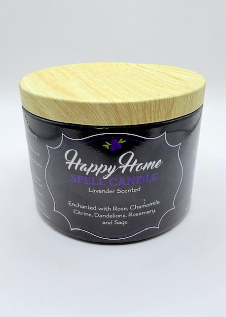 Happy Home Spell Candle | Large