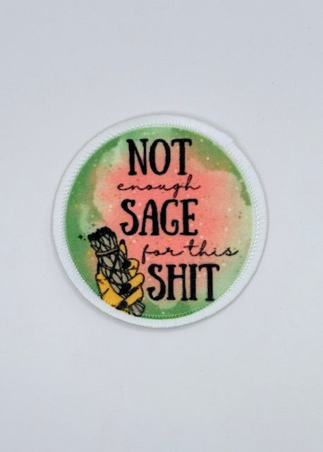Note Enough Sage Iron-On Patch