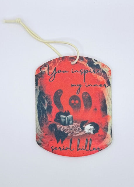 Serial Killer Reusable Air Freshener