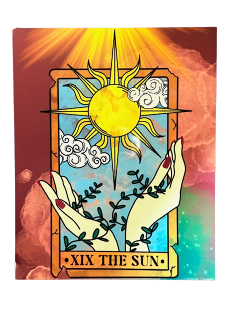 The Sun Tarot Aluminum Print | 8x10